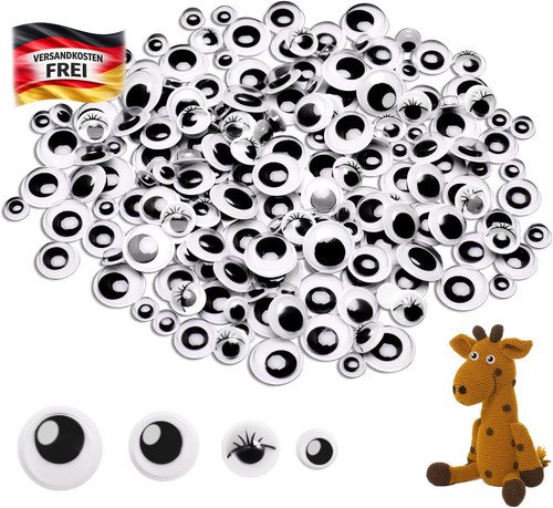 Selbstklebende wackelaugen 200 - selbstklebende,