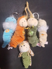 Nici Wurm Flibbie Schlüssel-/+Anhänger Stern Blume Kleeblatt Kaputze 1 x Tiger