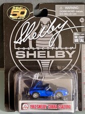 ? Shelby Collectibles 1962 Shelby Cobra CSX 2000 – 1:64 – Blau – OVP – Sammlerm