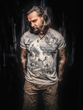 Trachten bayrisch T-Shirt mit