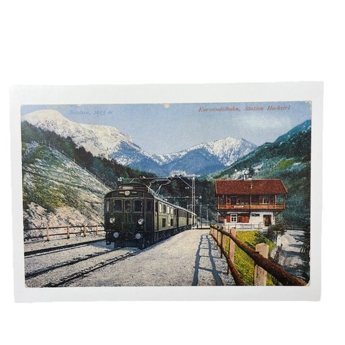 Postkarte reprint eisenbahn - postkarte,