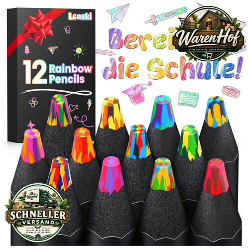 Regenbogenstifte buntstifte - buntstifte, 12