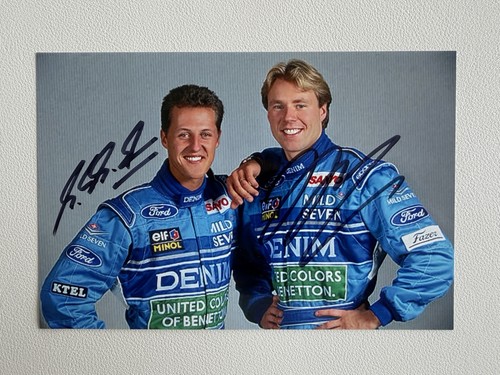 Autogramm foto michael - autogramm,
