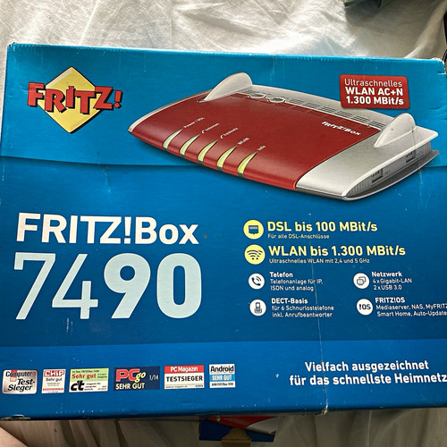 Fritz box 7490 - 7490, wlan