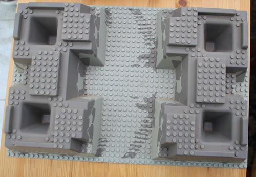 Lego system grundplatte - system, aus
