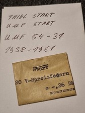 Spreizfedern   Thiel UMF Start