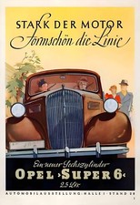 Opel Super 6 automobile modern