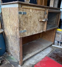 Hasenstall, Hasenkäfig, Stall, Kleintierstall,Doppelbox Kaninchenstall, OSB 150