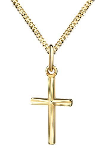 Anhänger kreuz 585 gold mit - anhänger-kreuz,