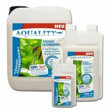 (19,98,--€/l) AQUALITY Flüssiges Filtermedium Aquarium Wasseraufbereiter easy