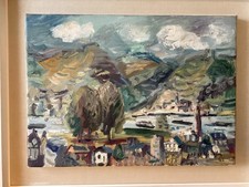 Jo von Kalckreuth (1912 Straßburg-1984 Riedenburg) Der Rhein I Sep.1963