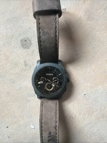 Fossil herren uhr nie - nie, getragen