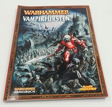 Warhammer Fantasy Codex Vampirfürsten Deutsch 978 1 84154 865 4