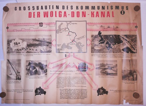 Ddr plakat stalinsche - plakat,