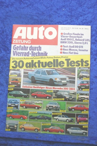 Auto zeitung audi 80 gte - 26/82,