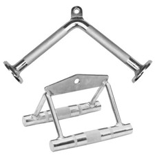 Seilzug Set - Parallelgriff breit + V Griff | Seilzuggriff Kabelzuggriff