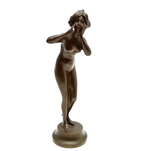 Jugendstil bronze petschaft - jugendstil,