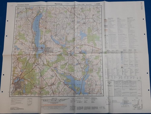 Topographische karte l2330 - topographische,