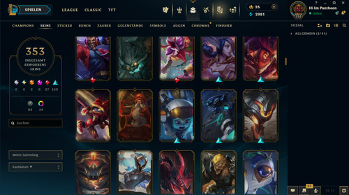 League legends account euw - of,