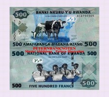 RUANDA / RWANDA 500 Francs