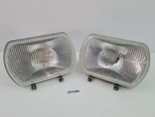 2x Scheinwerfer DDR Ruhla AKA Electric Wartburg 353 Auto Beleuchtung #251280