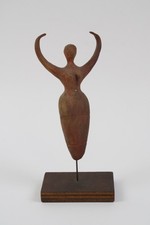 Keramik Skulptur Weibliche