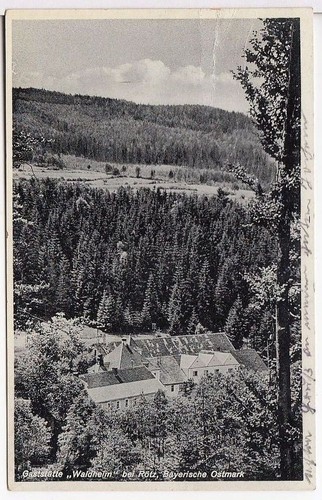 Gaststätte waldheim bei - ak,