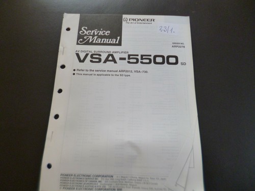 Original service manual - original,