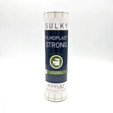 SULKY Filmoplast® strong (25 cm x 5 m/ selbstkl. Stickvlies zum Wegreißen/ weiß)