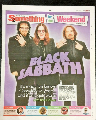 Black sabbath june 2016 sun - black, 3