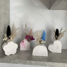 Deko  Vase für Trockenblumen