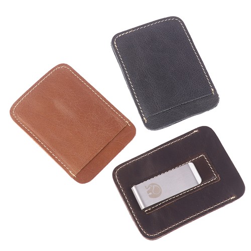 Thin genuine leather money - genuine,