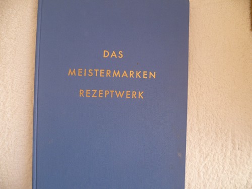 Das meistermarken rezeptwerk - das,