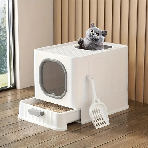 Xxl katzentoilette mit - katzentoilette, deckel