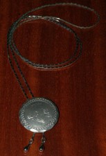 1 Halskette Kette Damen Lappland Zinn Skandinavien Jokkmokk Zinn Handwerk Kunst