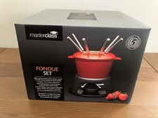 MasterClass Fondue Set schwarz
