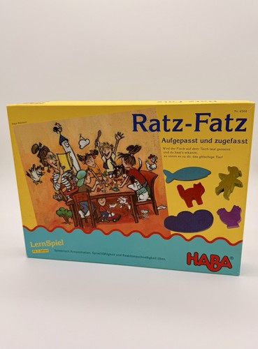 Haba ratz fatz aufgepasst - haba, und
