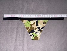 Wicked Weasel Brazilian Bikini Bottom camo flower green camo