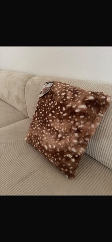 Kunstfell kopfkissen reh - kopfkissen,