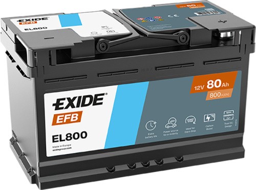 Exide el800 efb - exide, autobatterie