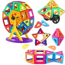 84 Teile Magnetische Bausteine
