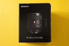 Sony FE 35mm f1.4 GM Objektiv SEL35F14GM NEU & UNGEÖFFNET