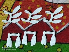 PLAYMOBIL x6 WEISSE FEDERN