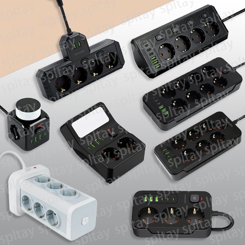 Steckdosenleiste usb fach - steckdosenleiste, 3-12