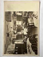 AK Annaberg Restaurant zum Fransenstöckel, ungelaufen, Innenansicht, s/w 