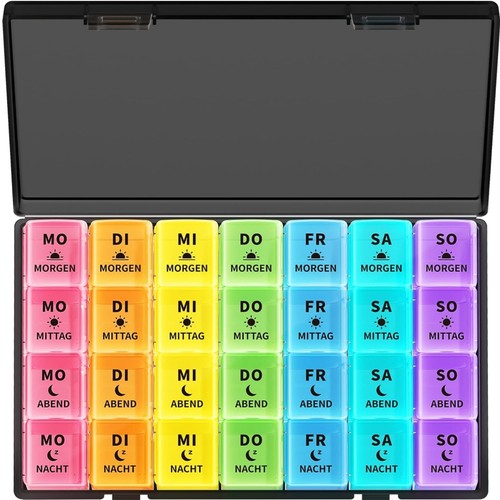 Tablettenbox tage - tablettenbox, 7
