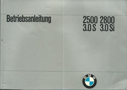 Bmw 2500 2800 3 - bmw, 3.0s