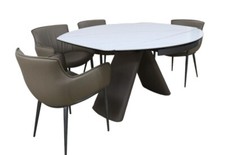 Ausziehbarer Esstisch Keramik