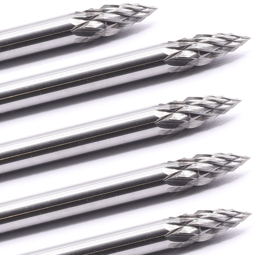 Vhm fräser 3mm frässtift - 5x,