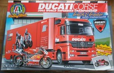 Italeri 3815, Mercedes Actros mit Trailer "Ducati Corse 2002", 1:24, neuwertig